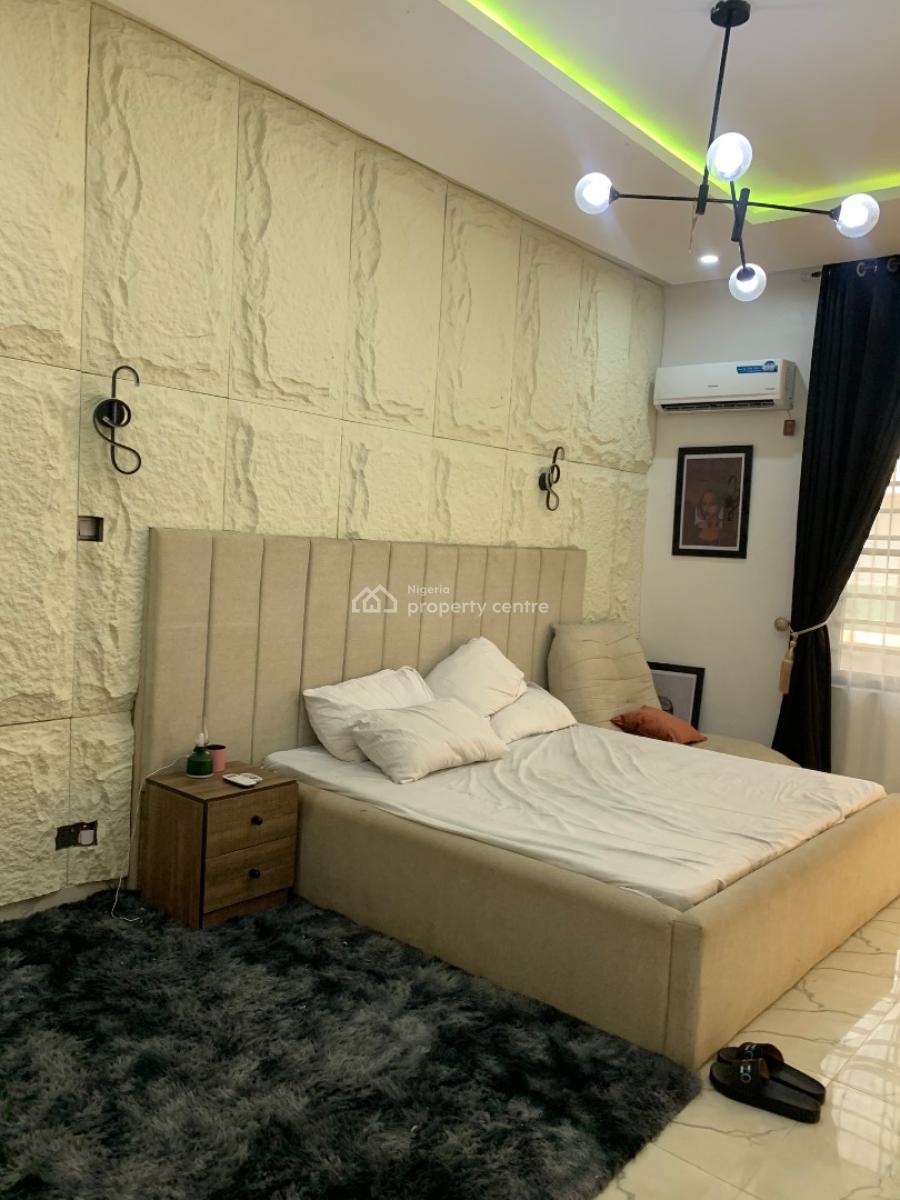 Solar Powered Furnished 2 Bedroom Terrace with Smartlock, Ogombo Road, Ajah, Lagos, Terraced Duplex for Rent