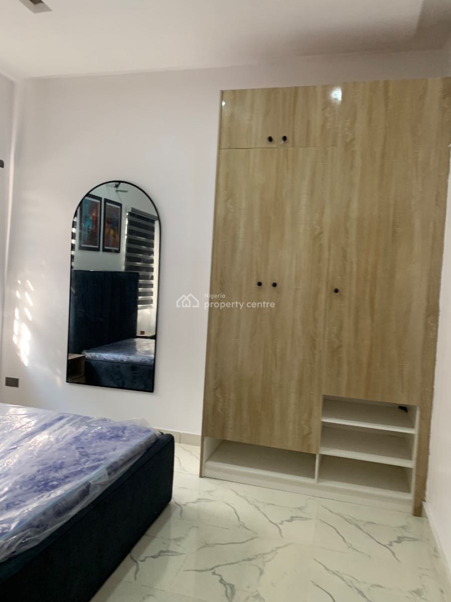 Solar Powered Furnished 2 Bedroom Terrace with Smartlock, Ogombo Road, Ajah, Lagos, Terraced Duplex for Rent