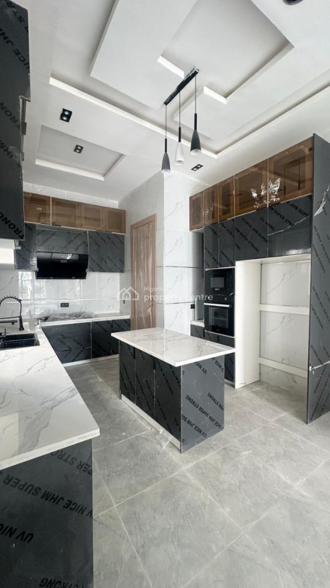 4 Bedroom Smart Detached Duplex with Swimming Pool & Boys Quarters, Chevron, Lekki, Lagos, Detached Duplex for Sale