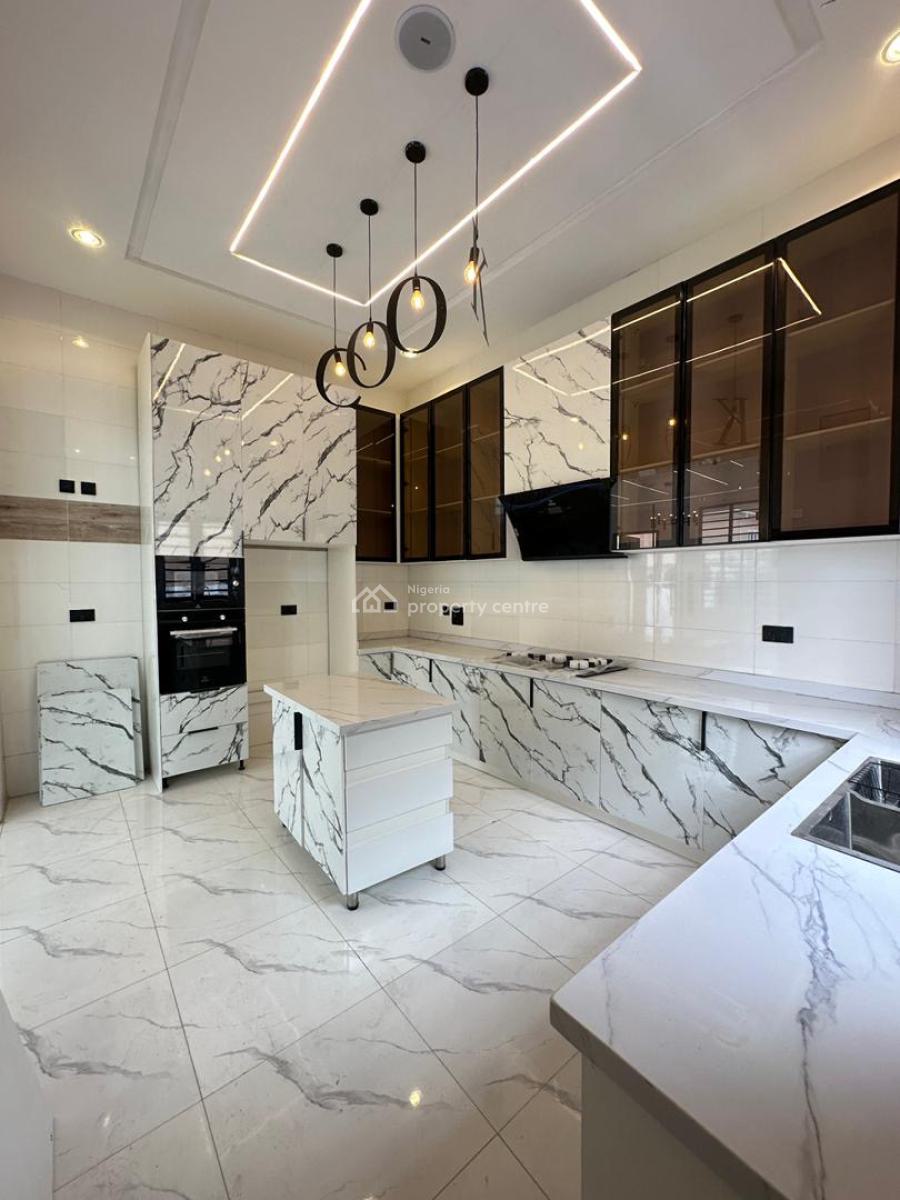 Exquisite Luxury Spacious 5 Bedroom Fully Detached Duplex with Bq, Ajah, Lagos, Detached Duplex for Sale