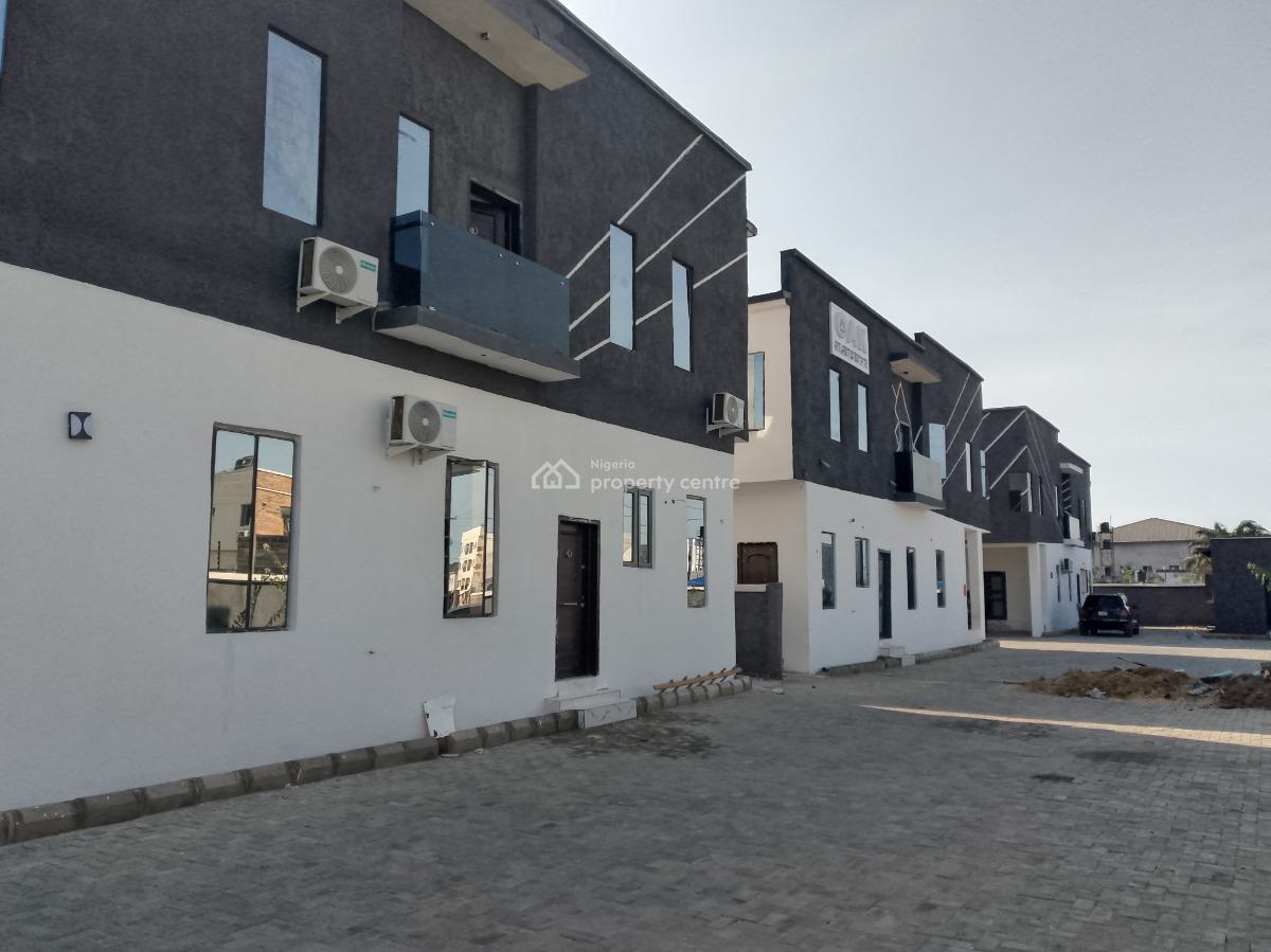 Luxury 4 Bedroom Terrace Duplex, Metro Estate, Atlantic Nominee, Ajah, Lagos, Terraced Duplex for Sale