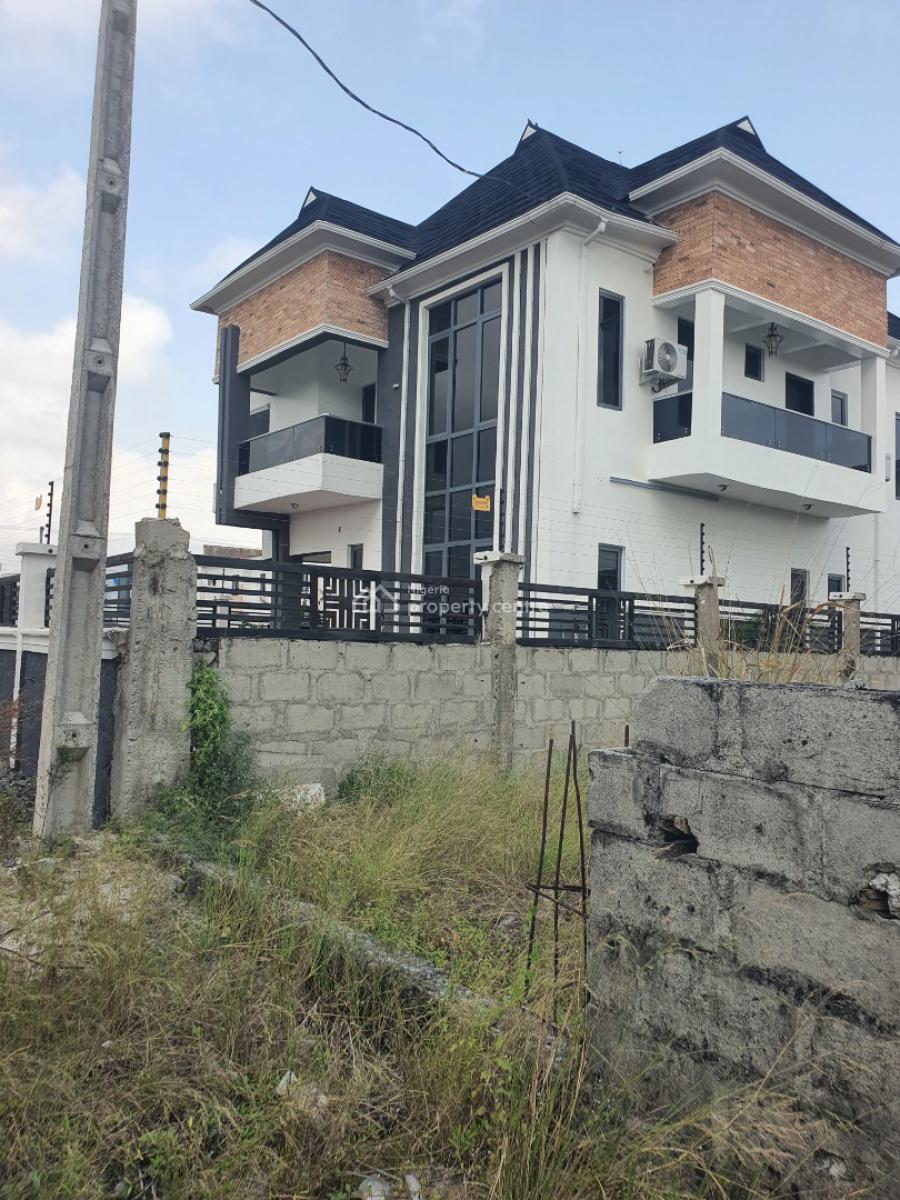 Elegantly Built 4 Bedroom Duplex with a Room Bq in Serene Estate, Lekki-epe Expressway, Ibeju, Lagos, Detached Duplex for Sale