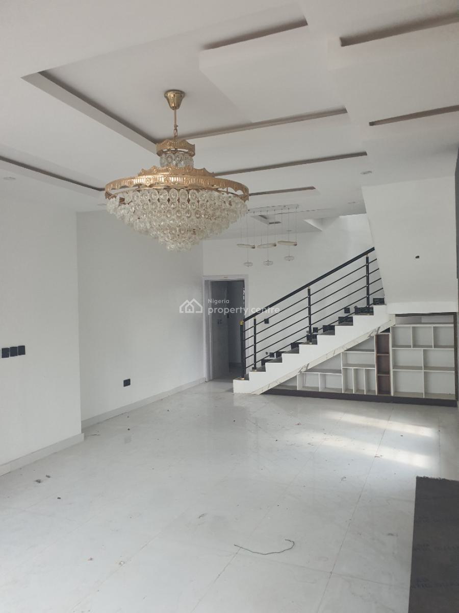 Elegantly Built 4 Bedroom Duplex with a Room Bq in Serene Estate, Lekki-epe Expressway, Ibeju, Lagos, Detached Duplex for Sale