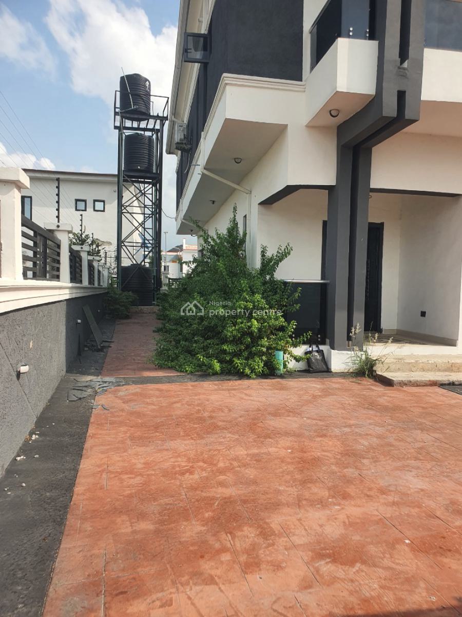 Elegantly Built 4 Bedroom Duplex with a Room Bq in Serene Estate, Lekki-epe Expressway, Ibeju, Lagos, Detached Duplex for Sale