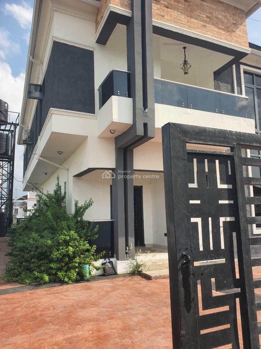 Elegantly Built 4 Bedroom Duplex with a Room Bq in Serene Estate, Lekki-epe Expressway, Ibeju, Lagos, Detached Duplex for Sale