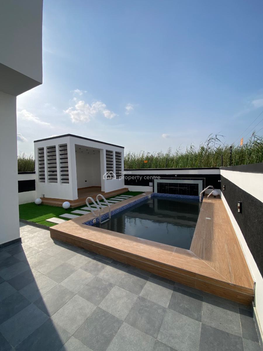 Newly Built 5 Bed Contemporary Duplex with 1bq, Ajah, Ajah, Lagos, Detached Duplex for Sale