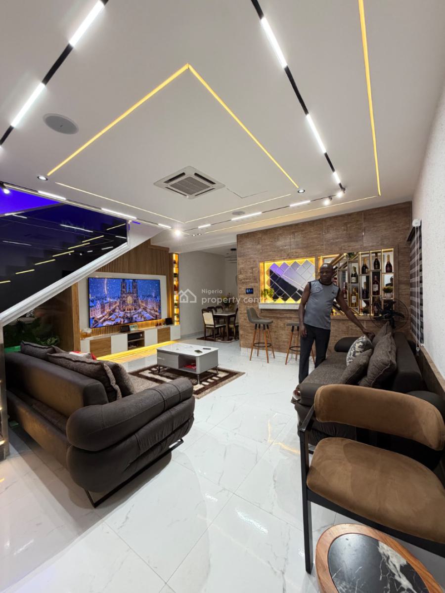 Newly Built Furnished 4 Bedroom Semi Detached Duplex with Bq, Gbagada, Lagos, Semi-detached Duplex for Sale