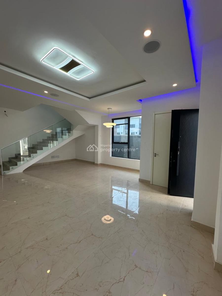 Exquisitely Finished Serviced 5 Bedroom Semi-detached House with Bq, Lekki Phase 1, Lekki, Lagos, Semi-detached Duplex for Sale
