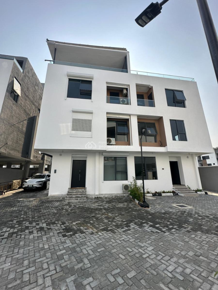 Exquisitely Finished Serviced 5 Bedroom Semi-detached House with Bq, Lekki Phase 1, Lekki, Lagos, Semi-detached Duplex for Sale