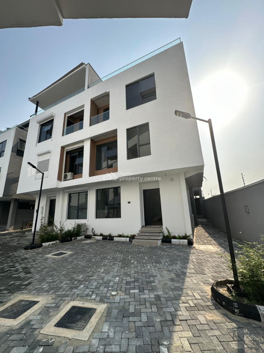 Exquisitely Finished Serviced 5 Bedroom Semi-detached House with Bq, Lekki Phase 1, Lekki, Lagos, Semi-detached Duplex for Sale