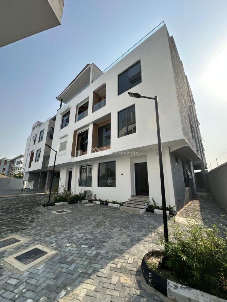 Exquisitely Finished Serviced 5 Bedroom Semi-detached House with Bq, Lekki Phase 1, Lekki, Lagos, Semi-detached Duplex for Sale