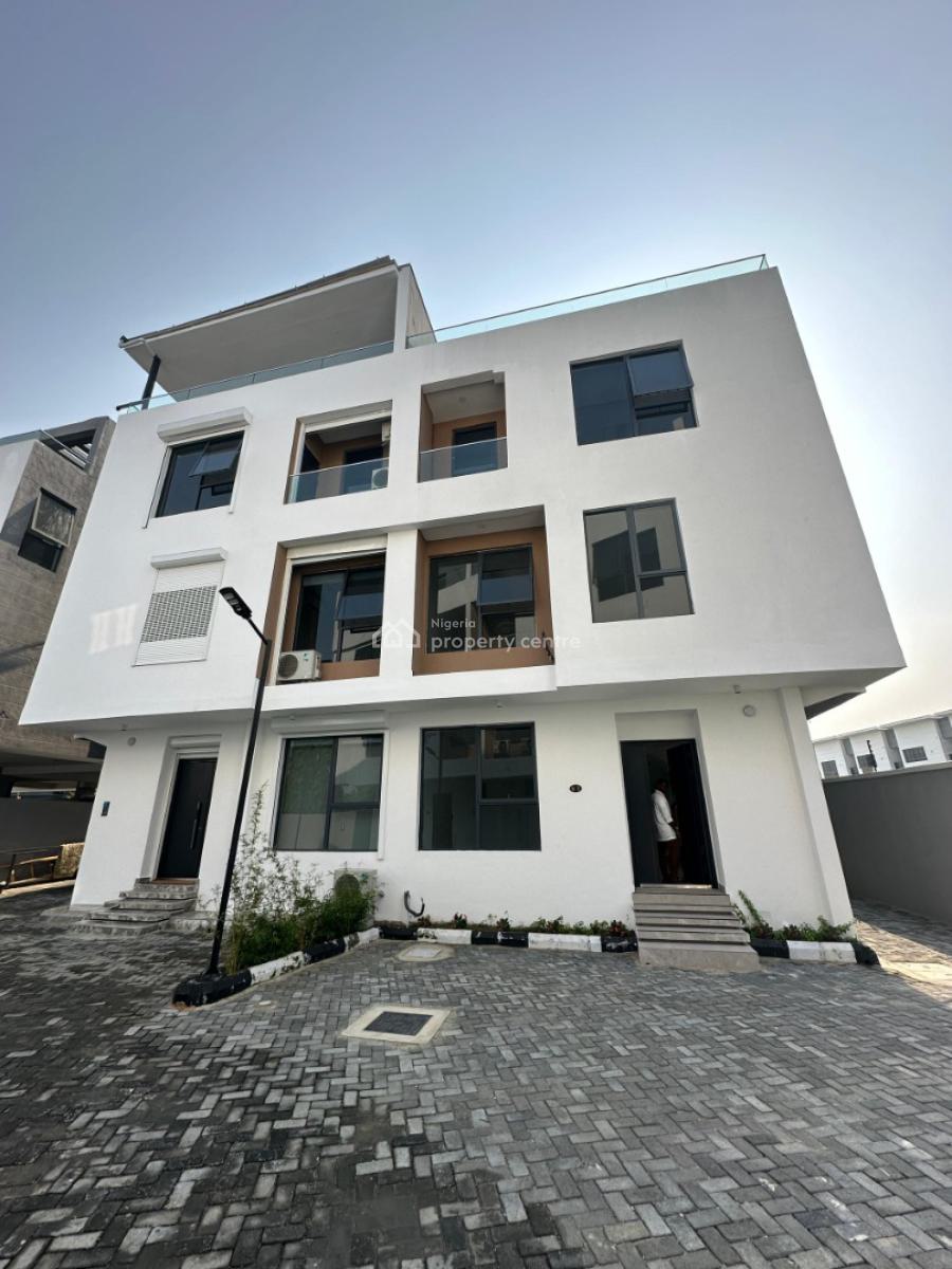 Exquisitely Finished Serviced 5 Bedroom Semi-detached House with Bq, Lekki Phase 1, Lekki, Lagos, Semi-detached Duplex for Sale