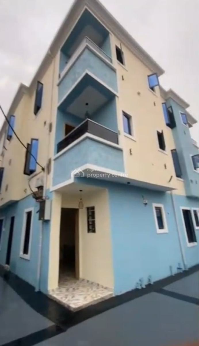 Newly Built Decent Spacious Mini Upflat with 2t1b All Tilled Pop Heate, in Serene Street at Sawmail Gbagada Lagos*, Gbagada Phase 1, Gbagada, Lagos, Mini Flat (room and Parlour) for Rent