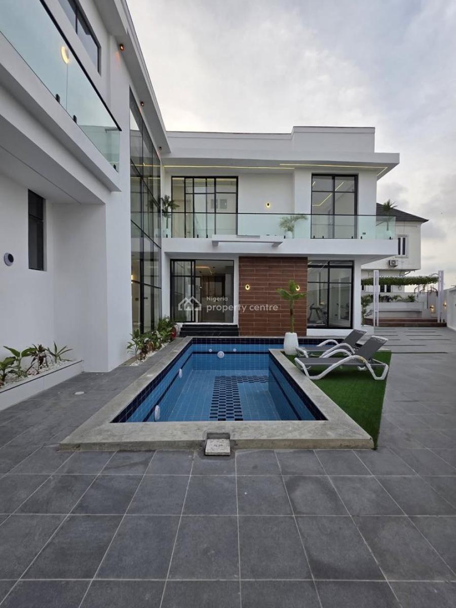 Exquisitely Detailed 5 Bedroom Fully Detached Automated Home, Chevron, Lekki, Lagos, Detached Duplex for Sale
