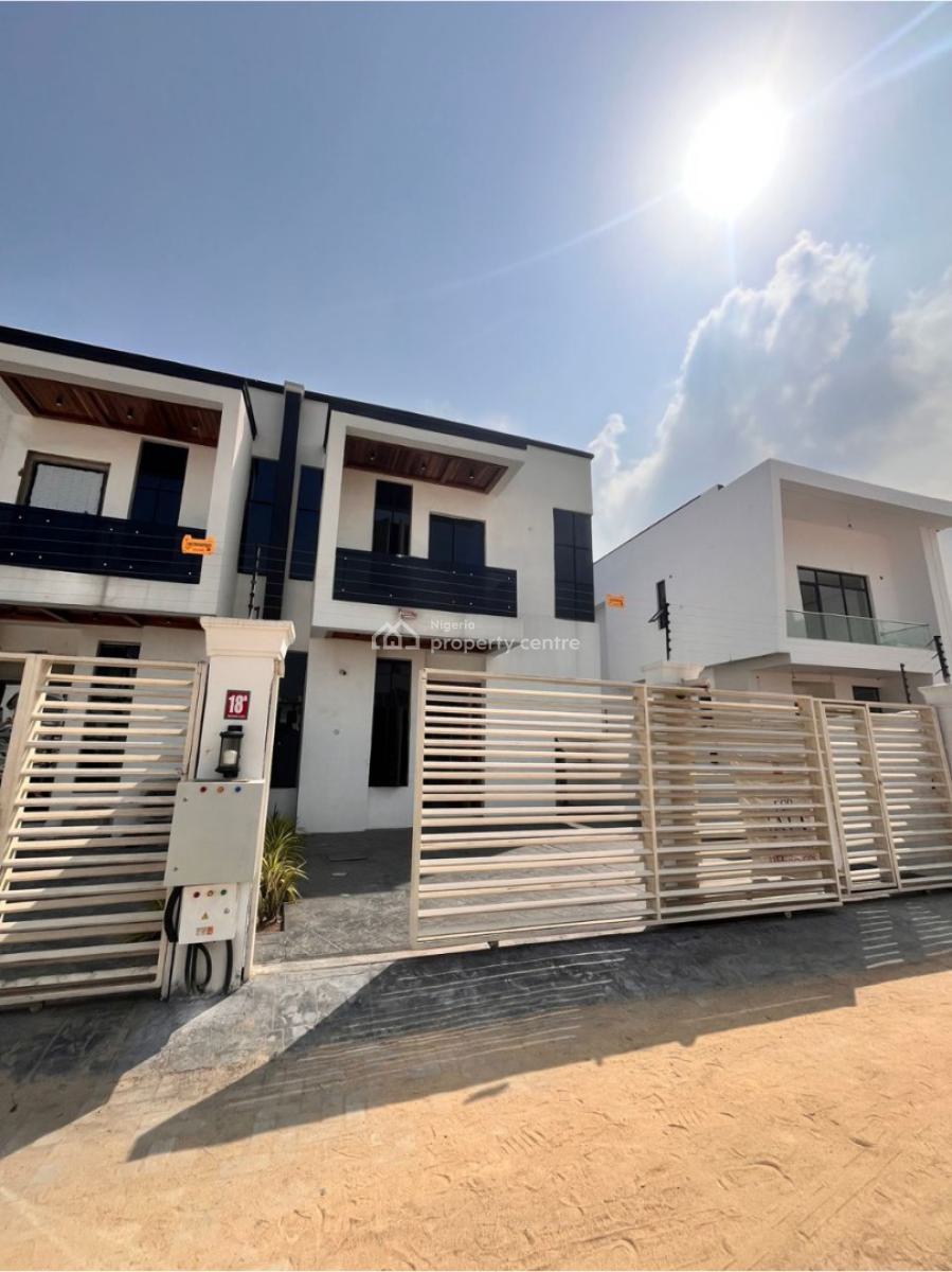 Specious Well Built 4bedroom Semi Detached Duplex with Bq, Chevron Lekki Lagos, Lekki Phase 1, Lekki, Lagos, Semi-detached Duplex for Sale