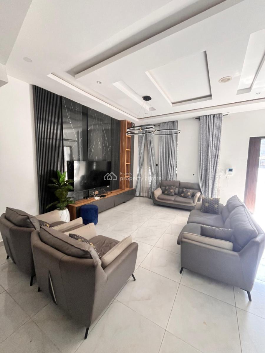Specious Well Built 4bedroom Semi Detached Duplex with Bq, Orchid Road Lekki Lagos, Lekki Phase 1, Lekki, Lagos, Semi-detached Duplex for Rent