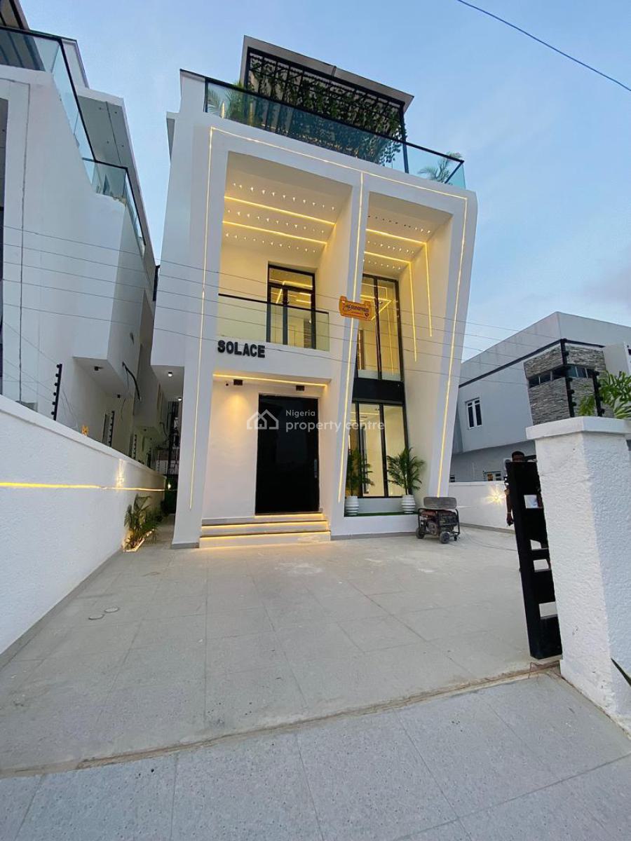 Newly Built 4bedroom Duplex with Private Cinema, Lekki Palm City Estate Ajah Lagos, Ajah, Lagos, Detached Duplex for Sale