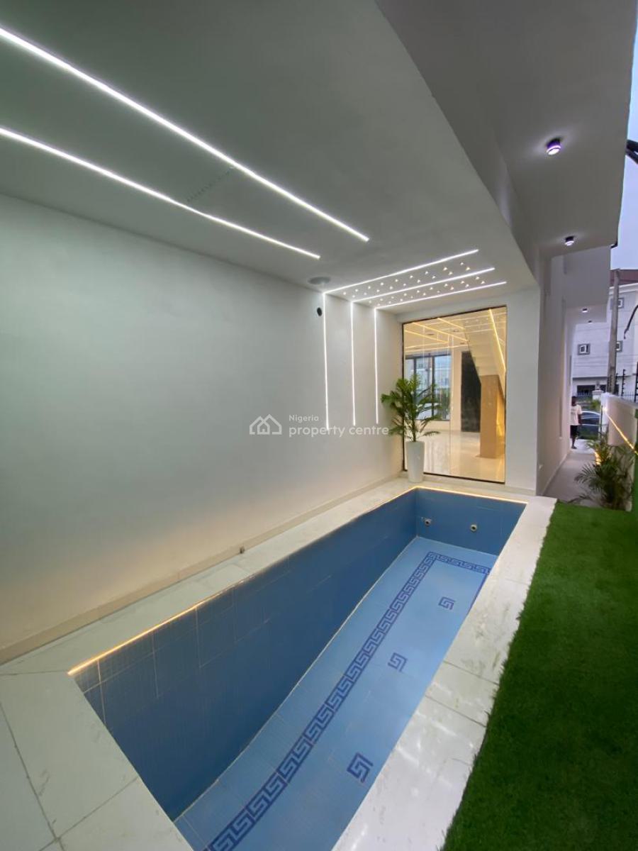 Newly Built 4bedroom Duplex with Private Cinema, Lekki Palm City Estate Ajah Lagos, Ajah, Lagos, Detached Duplex for Sale