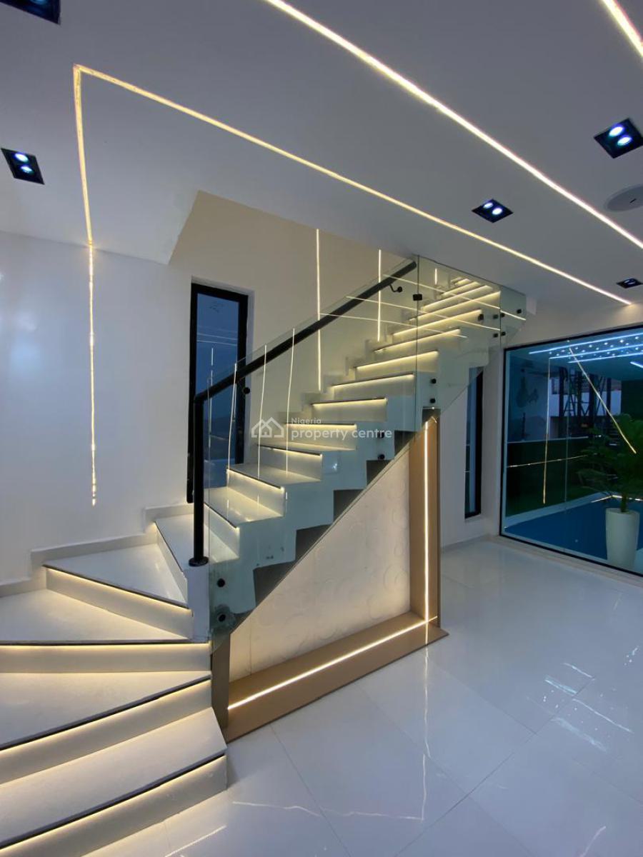 Newly Built 4bedroom Duplex with Private Cinema, Lekki Palm City Estate Ajah Lagos, Ajah, Lagos, Detached Duplex for Sale