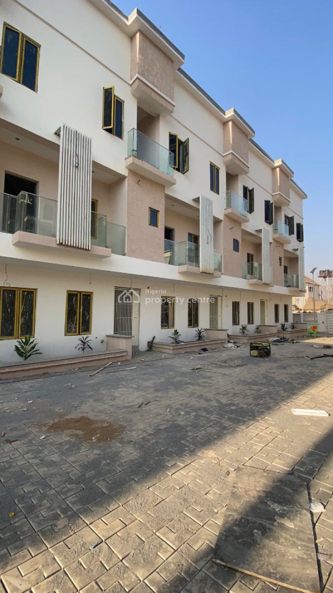 Newly Built 4 Bedroom Terrace Duplex + Bq  Jahi, Jahi, Jahi, Abuja, Terraced Duplex for Sale