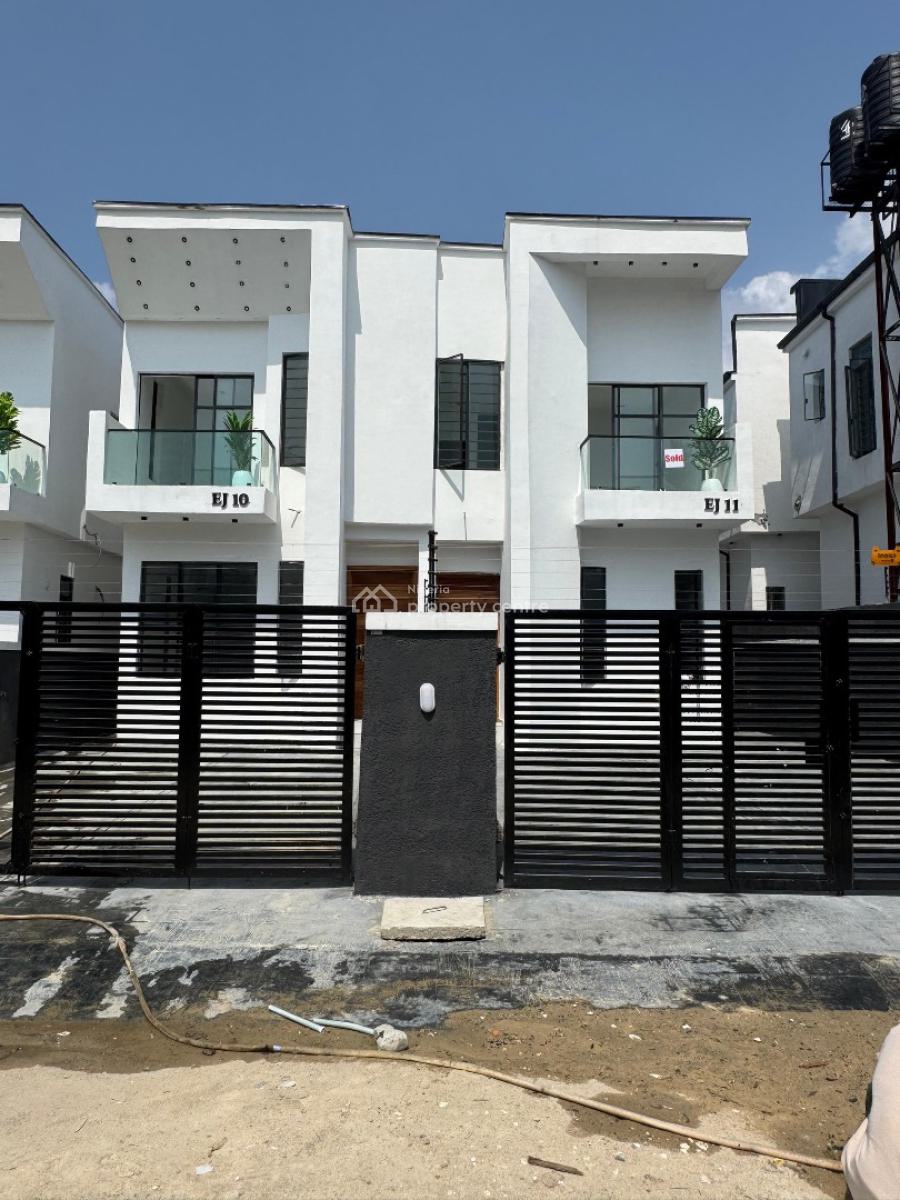 The Most Affordable Newly Built 4 Bedroom Semi Detached Duplex, Ikota, Lekki, Lagos, Semi-detached Duplex for Sale