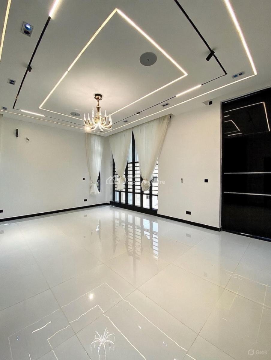 Contemporary 5 Bedroom Detached Duplex with Pool, Gym, Cinema and Bq, Chevron, Lekki, Lagos, Detached Duplex for Sale