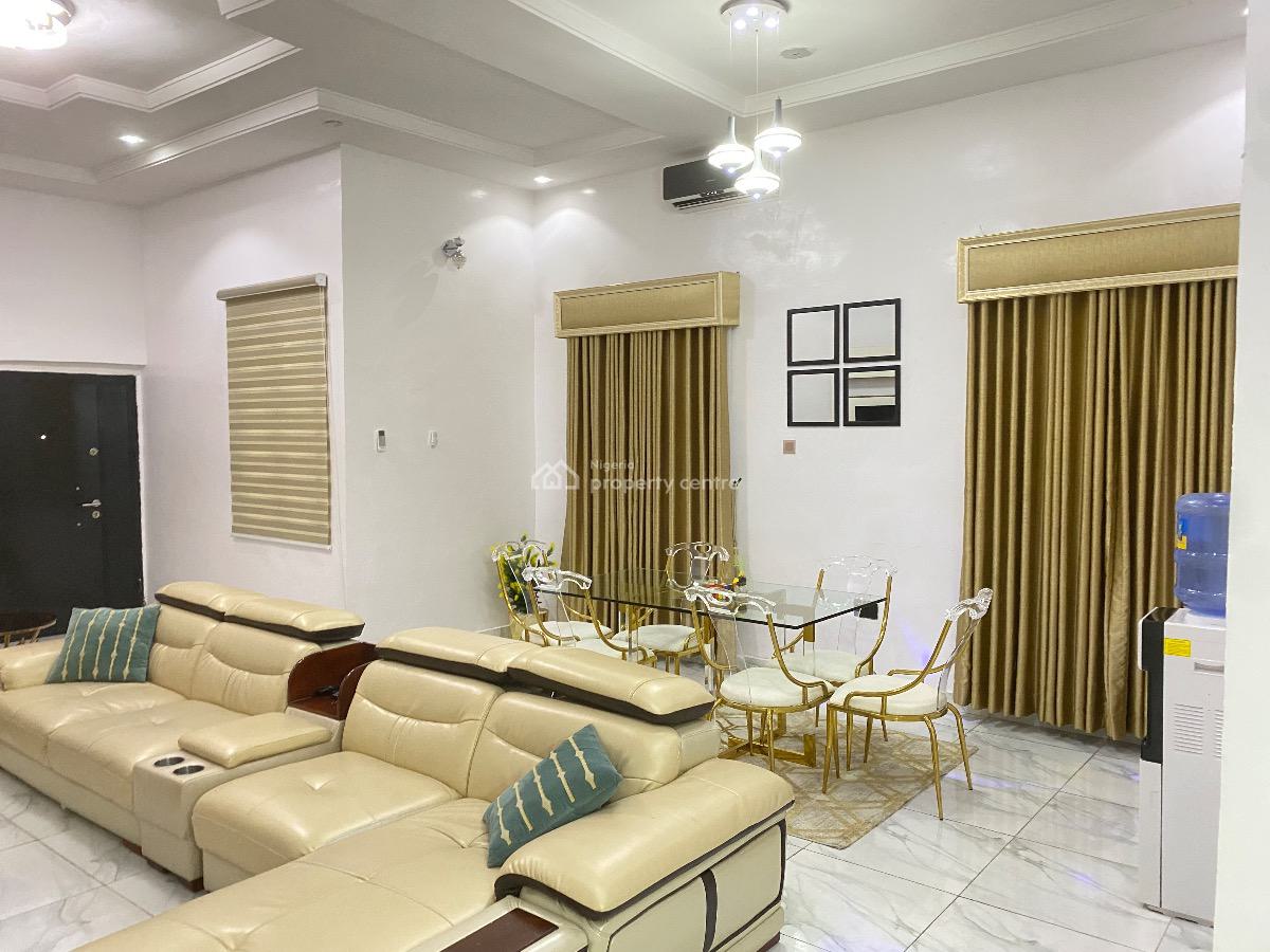 Luxuriously Serviced and Furnished One Bedroom, Chevron, Lekki, Lagos, Mini Flat (room and Parlour) for Rent