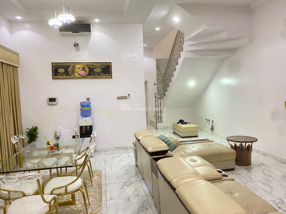 Luxuriously Serviced and Furnished One Bedroom, Chevron, Lekki, Lagos, Mini Flat (room and Parlour) for Rent