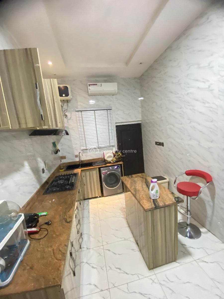 Luxuriously Serviced and Furnished One Bedroom, Chevron, Lekki, Lagos, Mini Flat (room and Parlour) for Rent