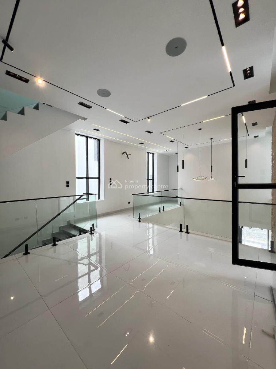 Amazing 5 Bedroom Duplex with a Bq, Cinema and Pool, Osapa, Lekki, Lagos, House for Sale