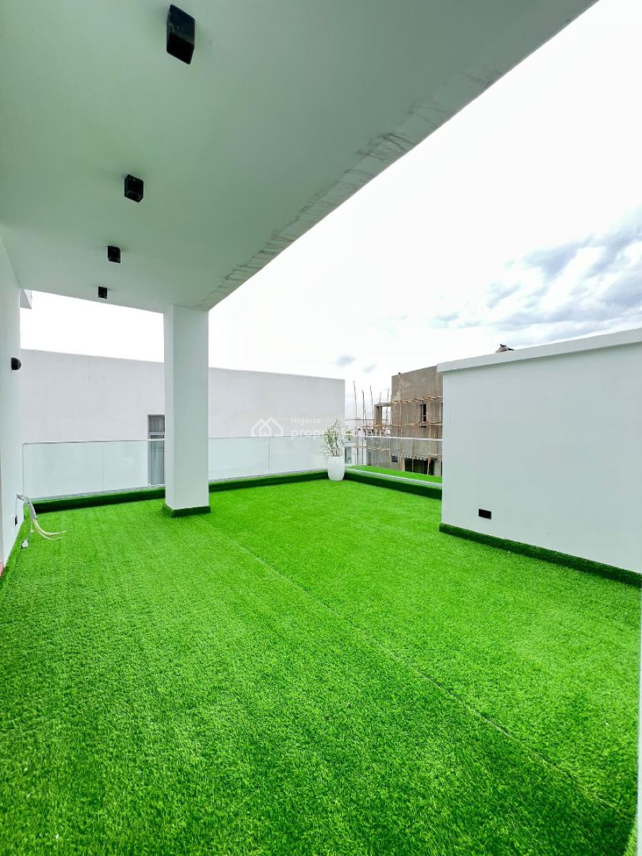 Amazing 5 Bedroom Duplex with a Bq, Cinema and Pool, Osapa, Lekki, Lagos, House for Sale