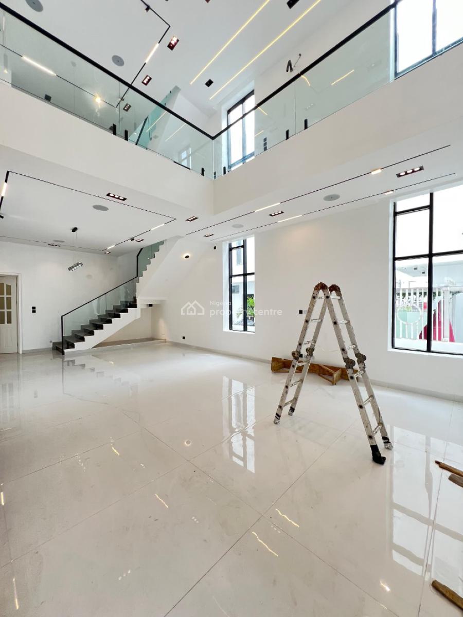 Amazing 5 Bedroom Duplex with a Bq, Cinema and Pool, Osapa, Lekki, Lagos, House for Sale