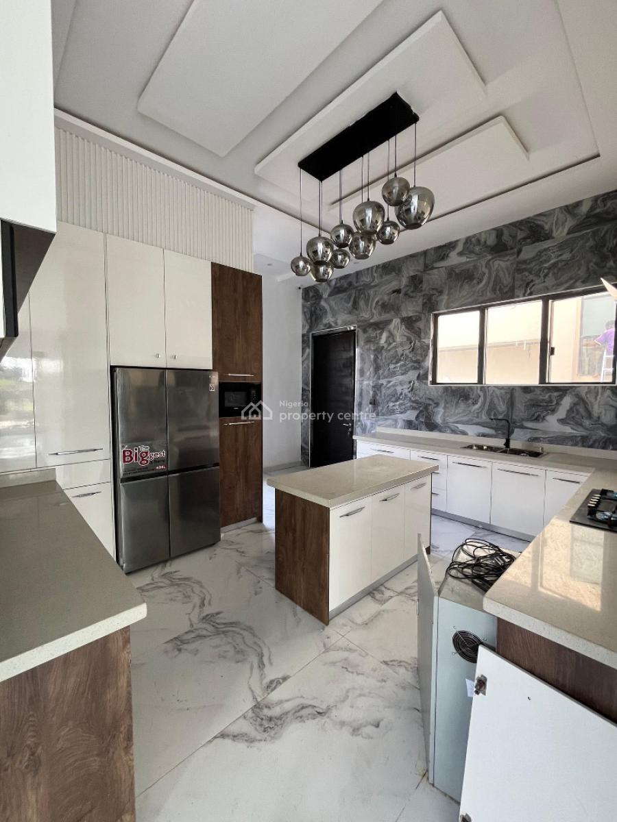 Exquisite 5 Bedroom Duplex with a Bq and a Pool, Osapa, Lekki, Lagos, House for Sale