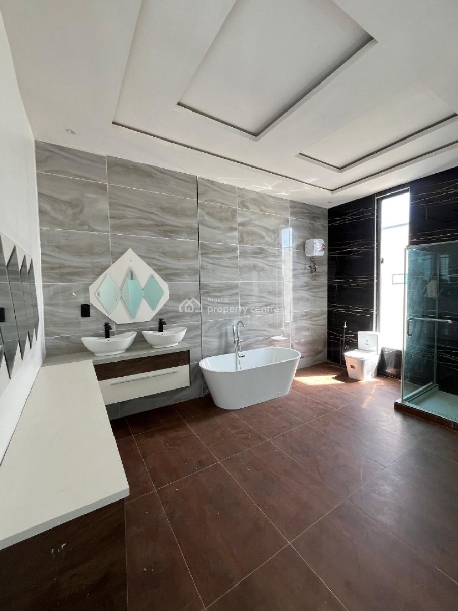 Exquisite 5 Bedroom Duplex with a Bq and a Pool, Osapa, Lekki, Lagos, House for Sale