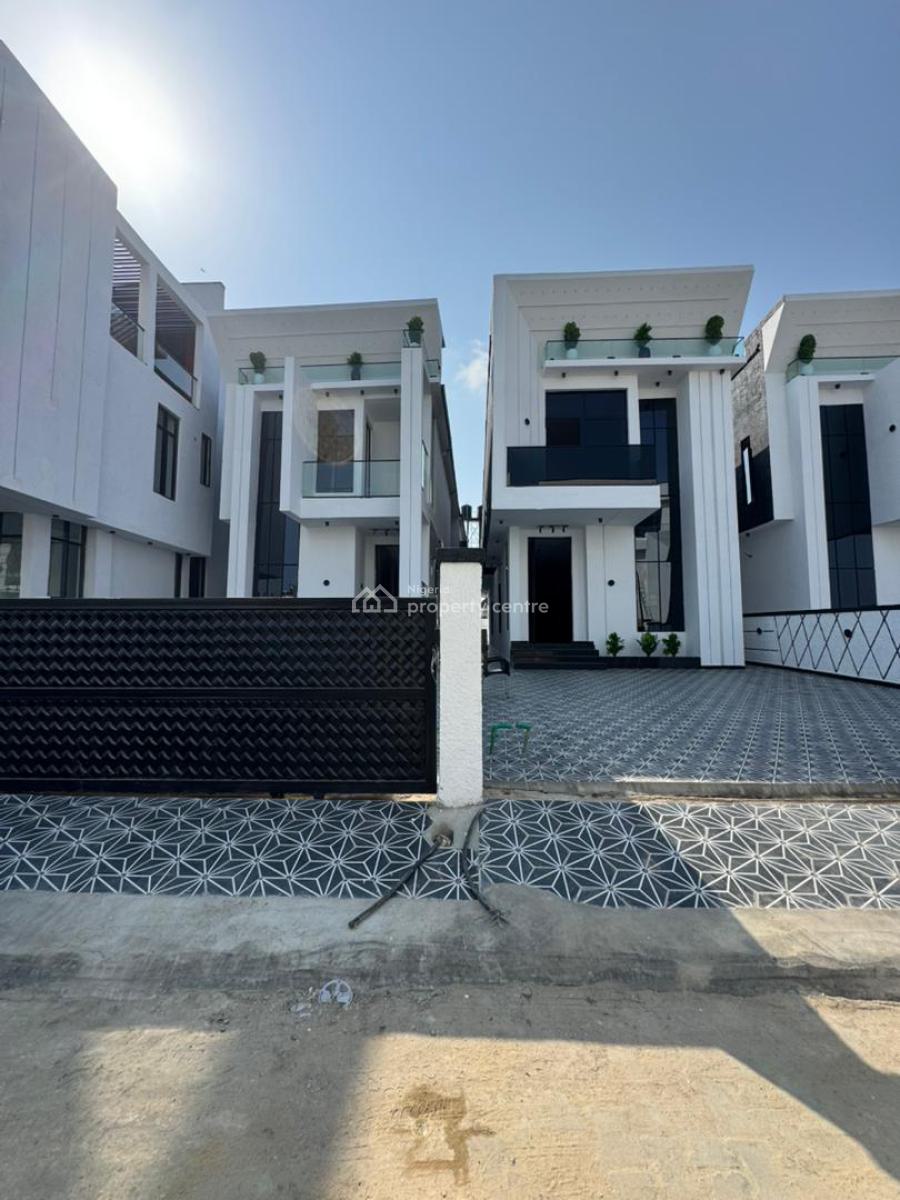 Spectacular 5 Bedroom Duplex with a Bq, Pool, Chevron, Lekki, Lagos, House for Sale