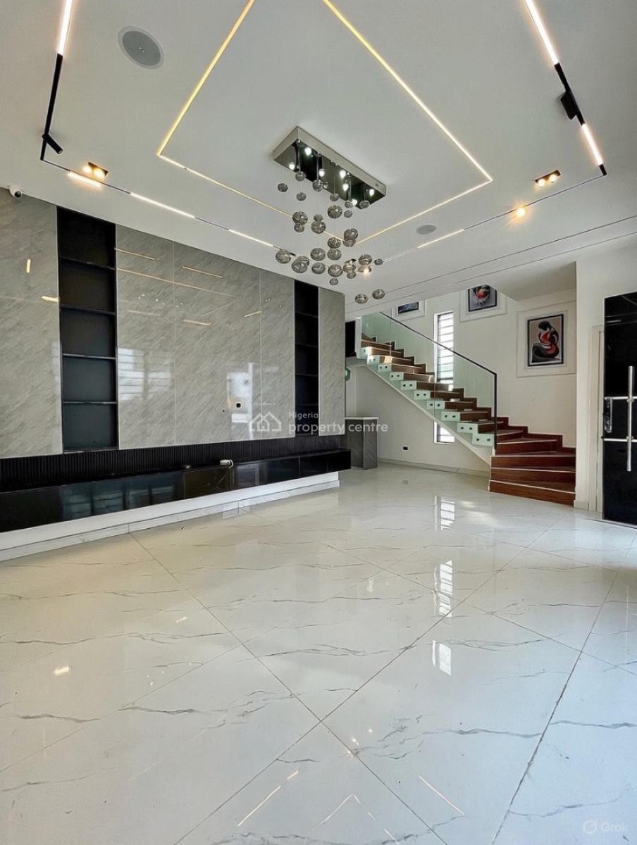Contemporary 5 Bedroom Detached Duplex with Pool,cinema,gym and Bq, Ikota, Ikota, Lekki, Lagos, Detached Duplex for Sale
