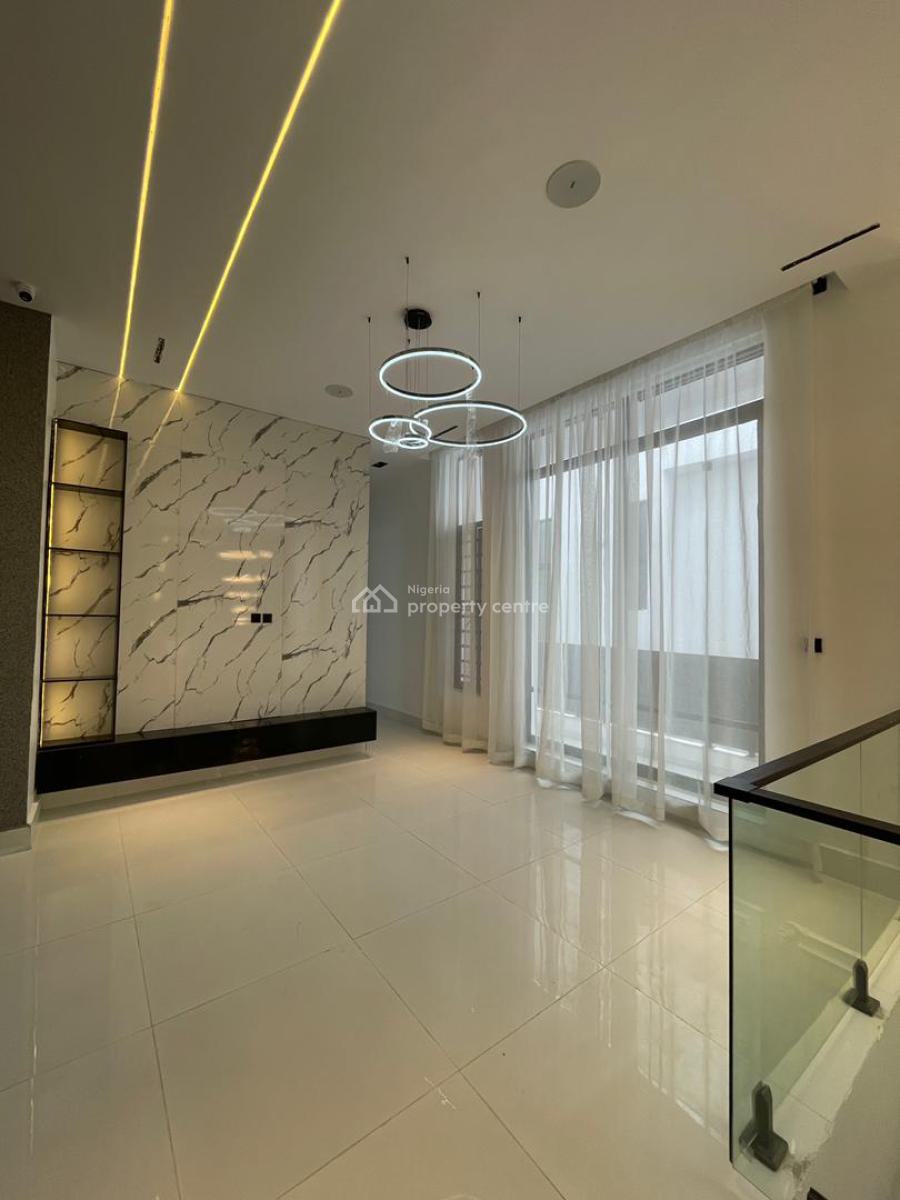 Gorgeous 5 Bedroom Duplex with a Gym, Bq M,and a Pool, Chevron, Lekki, Lagos, House for Sale