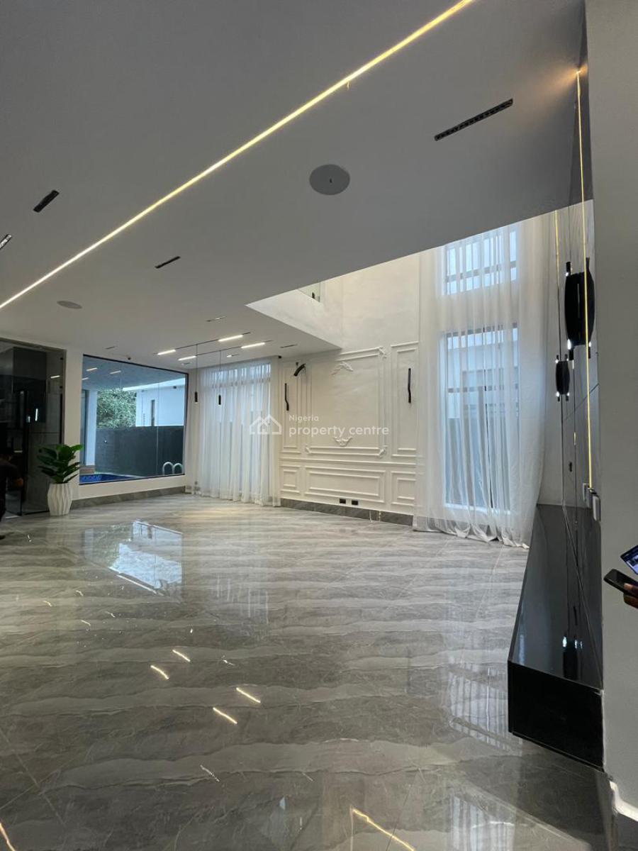 Gorgeous 5 Bedroom Duplex with a Gym, Bq M,and a Pool, Chevron, Lekki, Lagos, House for Sale