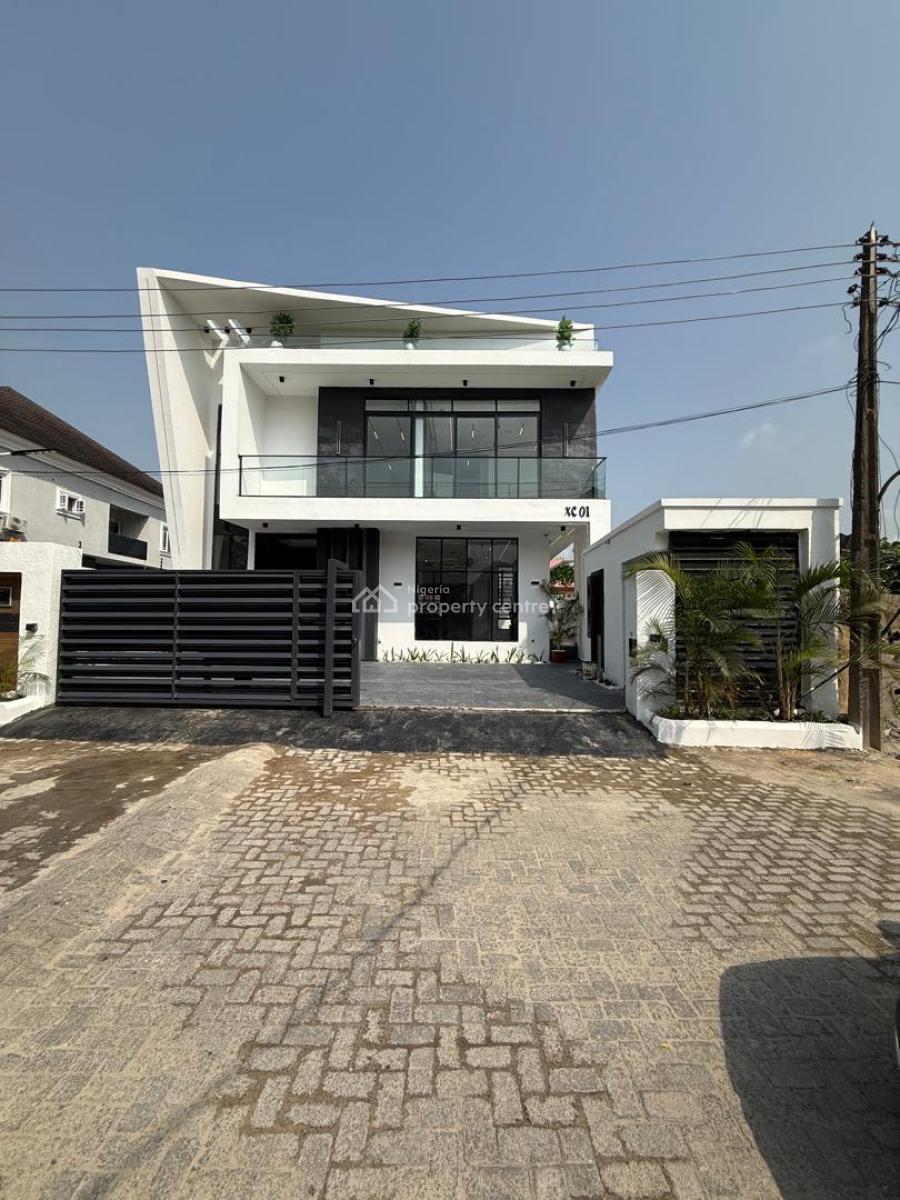 Smart Home 5bedroom Duplex Comes with Swimming Pool Plus Bq, Gated Estate By Blenco Supermarket Before Shop Rite, Sangotedo, Ajah, Lagos, Detached Duplex for Sale