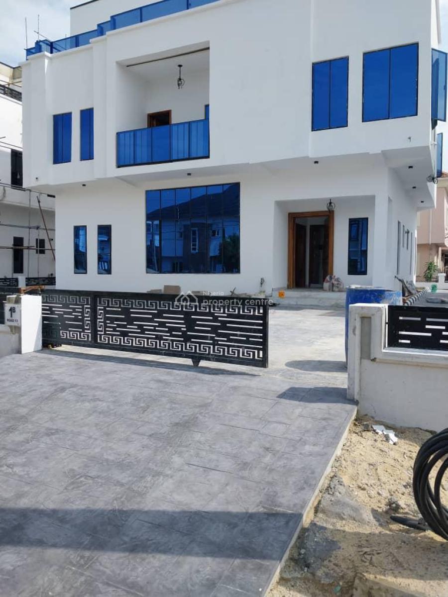 Breathtaking 5 Bedroom Fully Detached House Bq S Pool Cinema, Osapa London, Lekki, Lagos, Detached Duplex for Sale