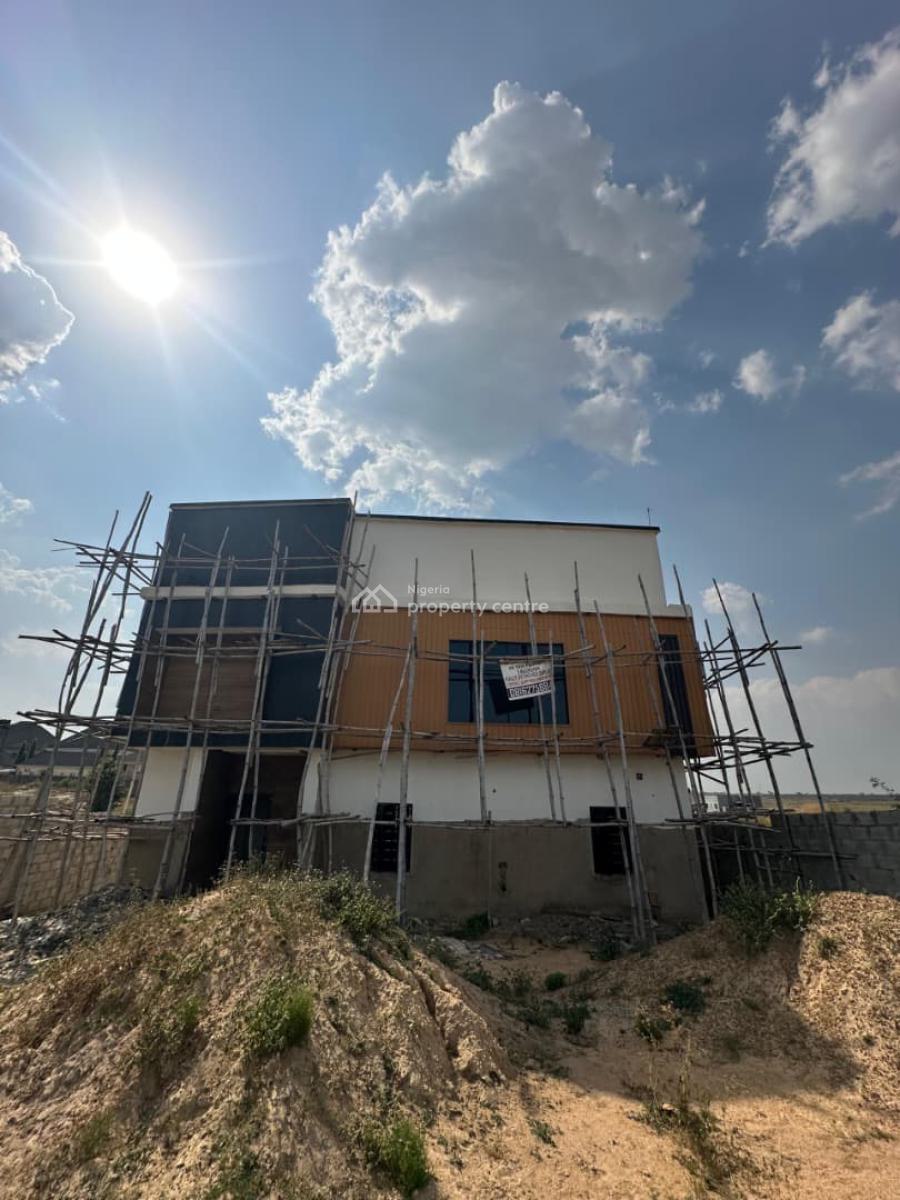 Spacious 3 Bedroom Fully Detached Duplex with Swimming Pool & Cinema, Lugbe District, Abuja, Detached Duplex for Sale