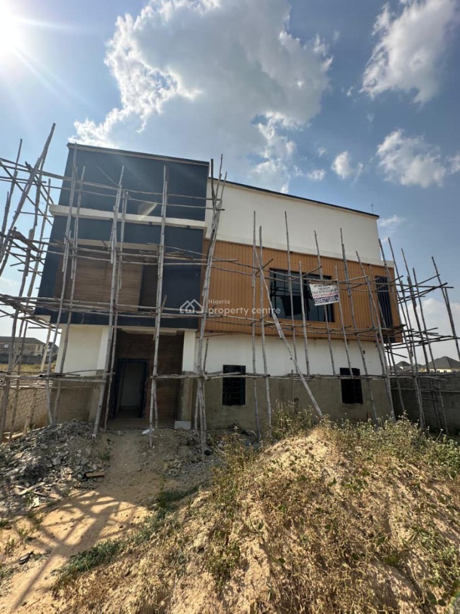 Spacious 3 Bedroom Fully Detached Duplex with Swimming Pool & Cinema, Lugbe District, Abuja, Detached Duplex for Sale