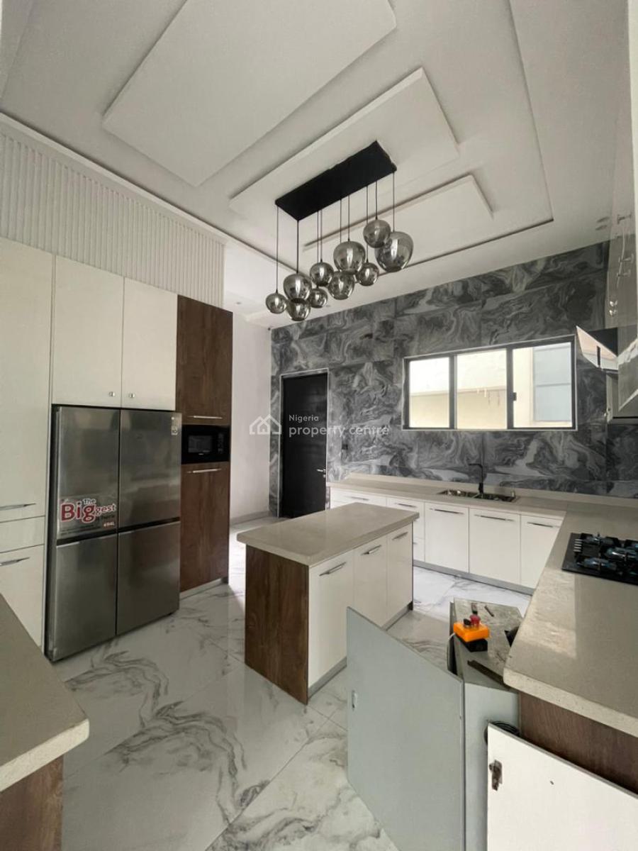 5 Bedrm Fully Detached with S Pool Cinema Open Terrace, Osapa, Lekki, Lagos, Detached Duplex for Sale