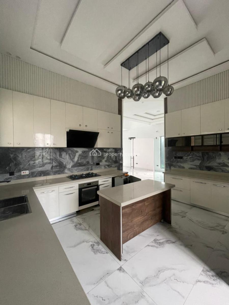 5 Bedrm Fully Detached with S Pool Cinema Open Terrace, Osapa, Lekki, Lagos, Detached Duplex for Sale