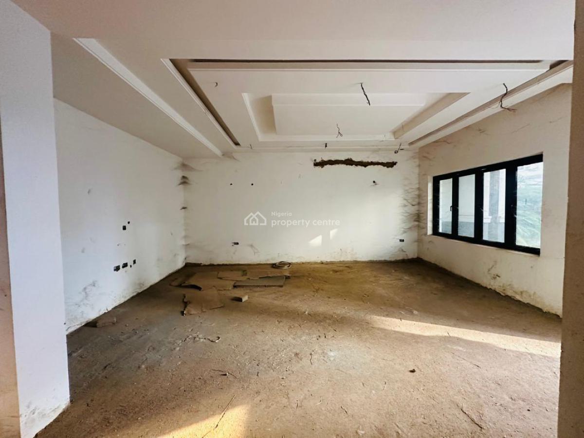 Beautiful Semi Finished  4 Bedroom Terrace Duplex, Bq , in an Estate, Maitama Main, Maitama District, Abuja, Terraced Duplex for Sale