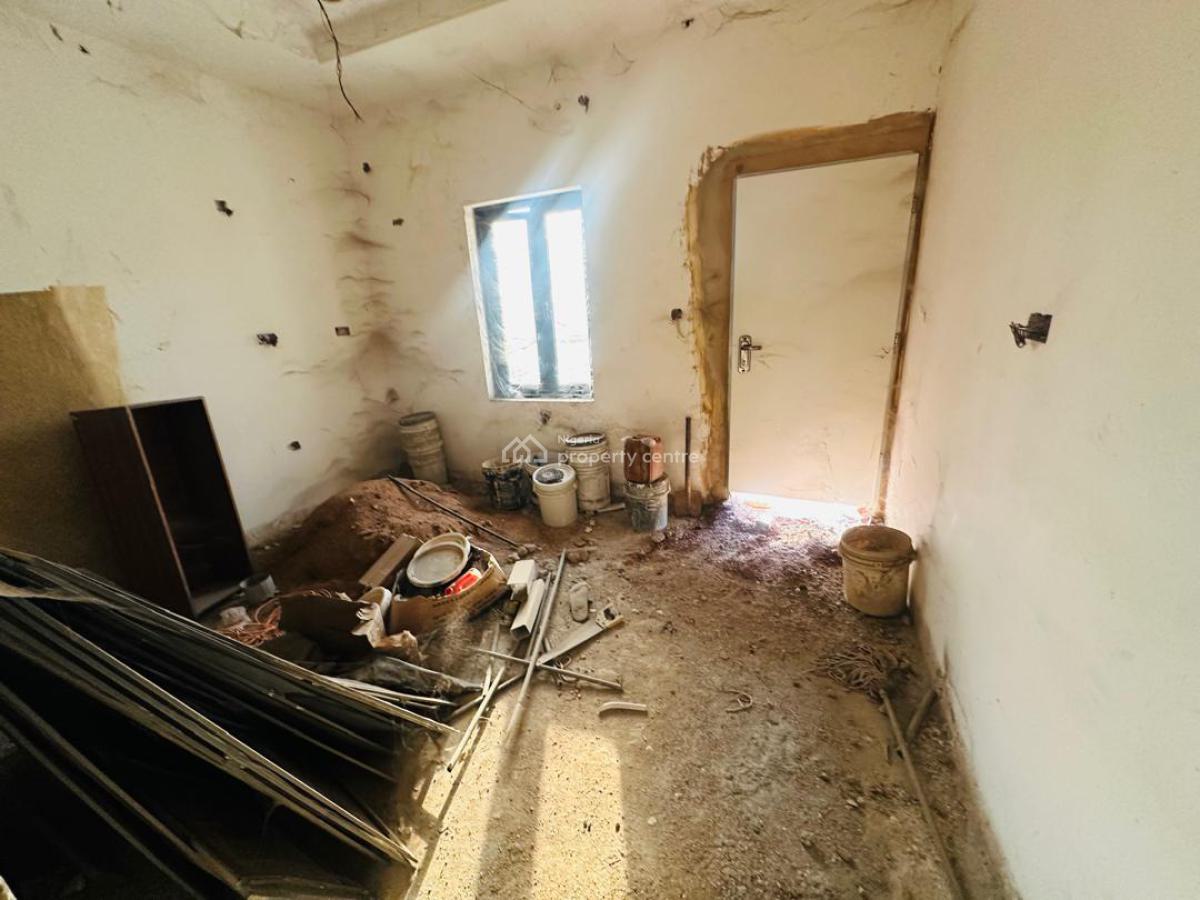 Beautiful Semi Finished  4 Bedroom Terrace Duplex, Bq , in an Estate, Maitama Main, Maitama District, Abuja, Terraced Duplex for Sale