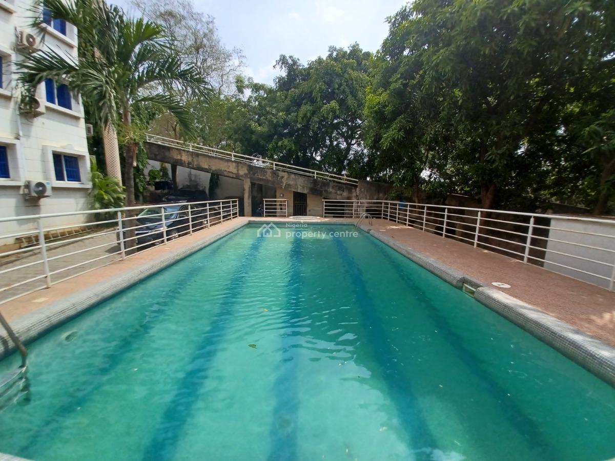 Serviced 2-bedroom Apartment + Generator & Pool, Wuse 2, Abuja, Flat / Apartment for Rent