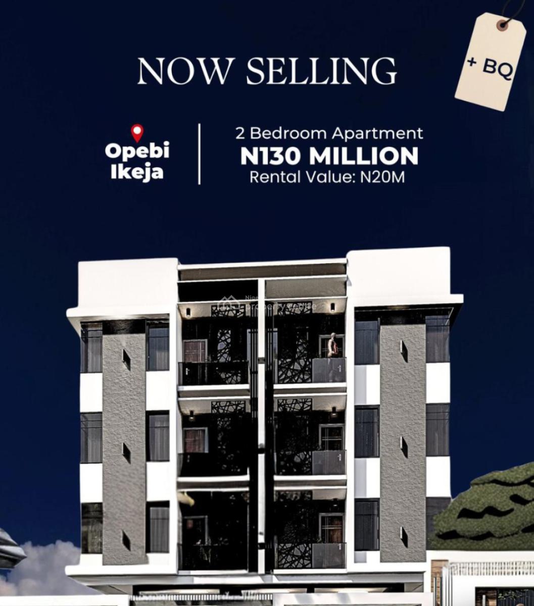 2 Bedroom Flat Offplan Installment Payments Allowed, Opebi, Ikeja, Lagos, Flat / Apartment for Sale