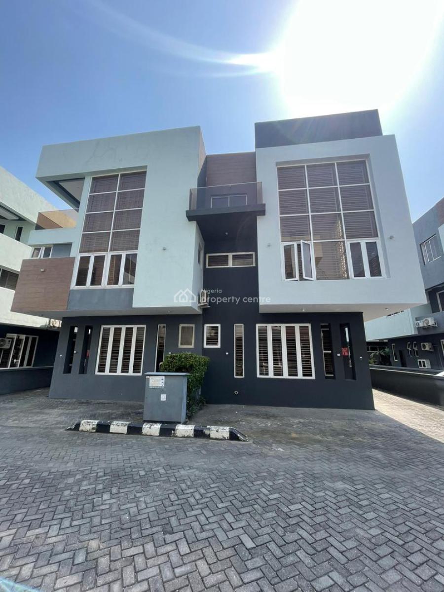 Stylishly Fully Serviced 5 Bedroom Semi-detached Duplex, Osapa, Lekki, Lagos, Semi-detached Duplex for Sale