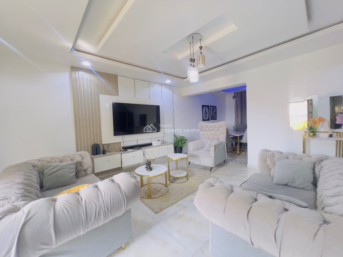 Well Furnished 3 Bedroom Flat, Guzape District, Abuja, Flat / Apartment for Rent